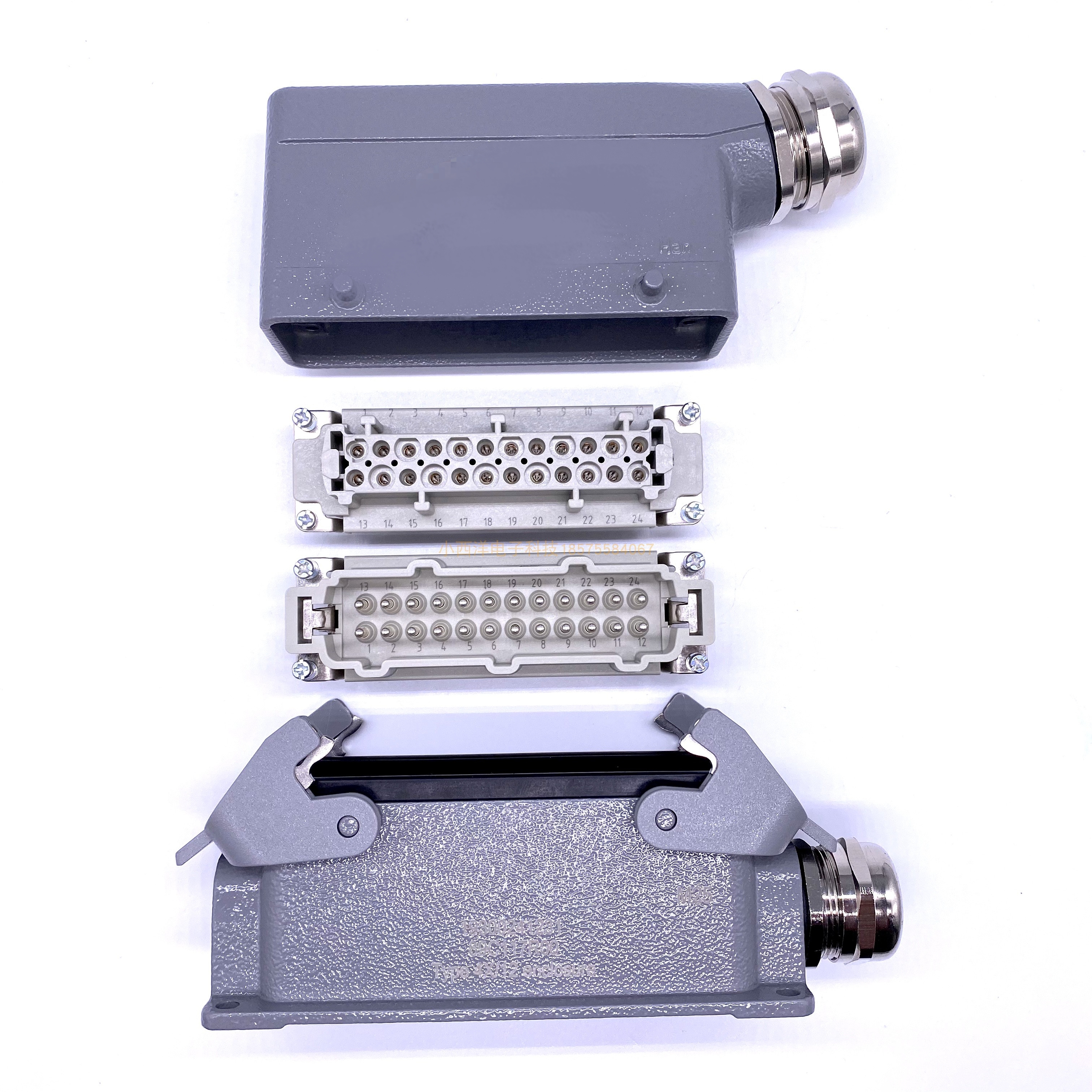 24針熱流道插頭/接線盒